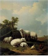 unknow artist Sheep 125 oil painting reproduction